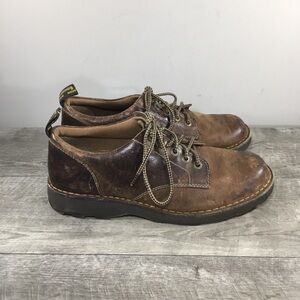 Dr. Martens Doc Men’s Lachlan Distressed Leather Shoes Oxfords Size UK 11 US 12